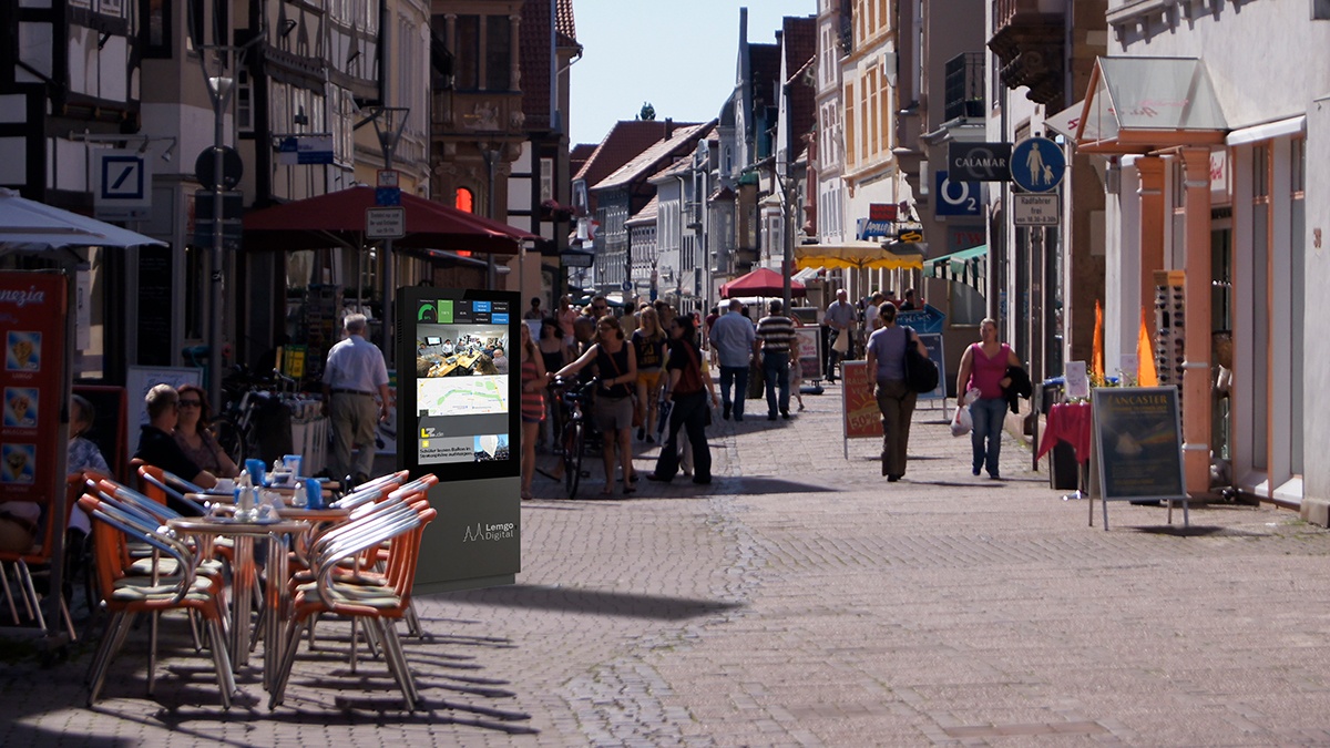 So kann ein Stadt-Informationssystem in Lemgo aussehen